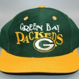 LOGO 7 Green Bay Packers Green and Gold Kids/Juniors Snapback Hat NWR